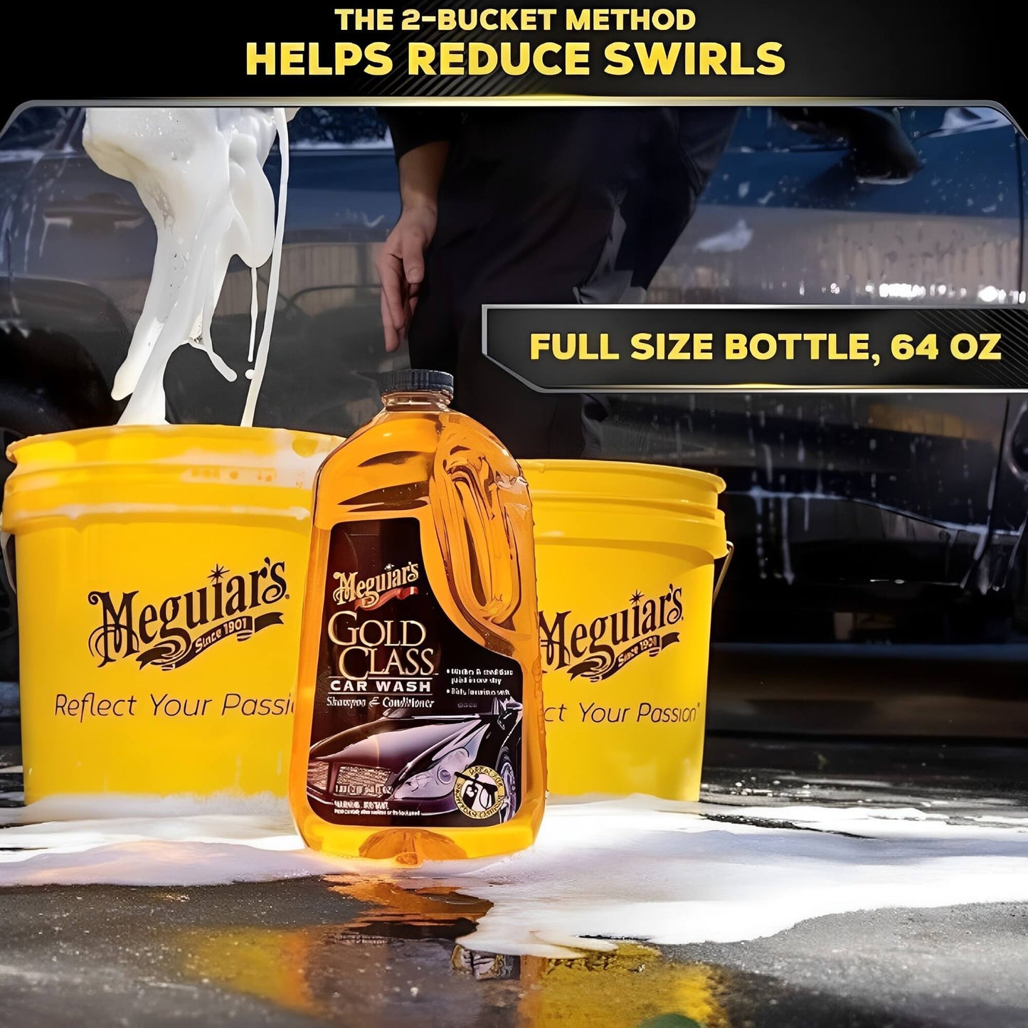 Meguiar’s - Gold Class Car Wash Shampoo & Conditioner - 1.89 Litres