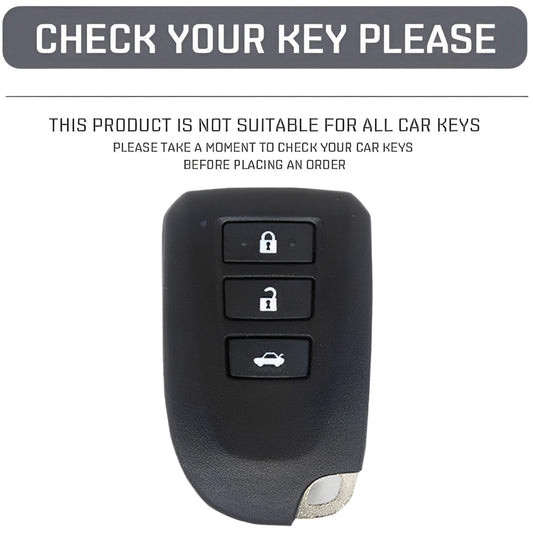 Toyota Yaris 1.5 2020-2025 - Zinc Alloy Remote Cover