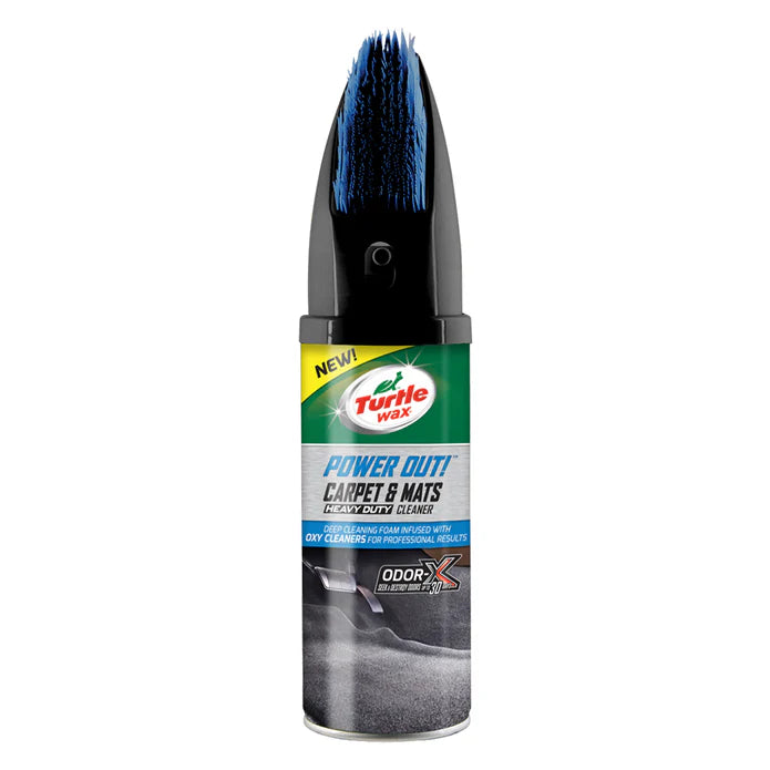 Turtle Wax Power Out Car Interior Carpet & Mats Heavy Duty Cleaner - 400 ml