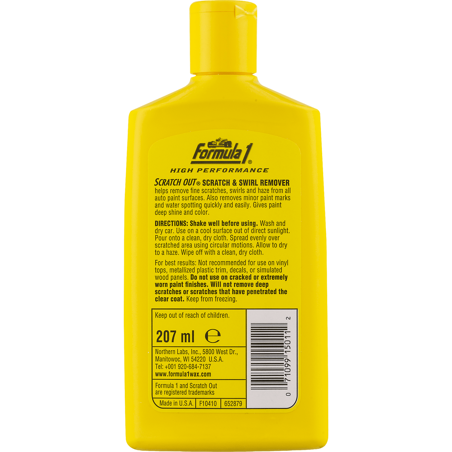 Formula 1 - Scratch Out Liquid