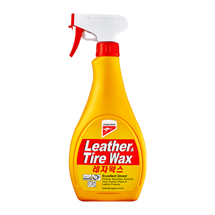 Kangaroo Leather & Tire Wax + Sponge - 500 ml