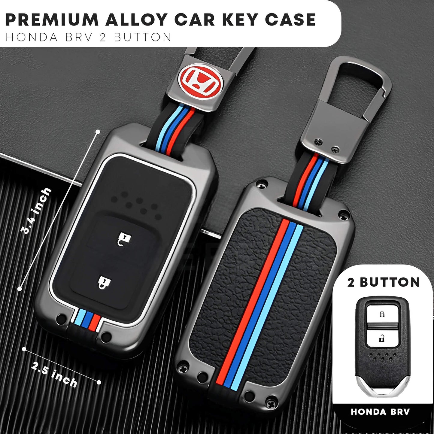 Honda BRV 2019-2025 - Zinc Alloy Remote Cover