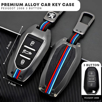 Peugeot 2008 - 2022-2025 - Zinc Alloy Remote Cover