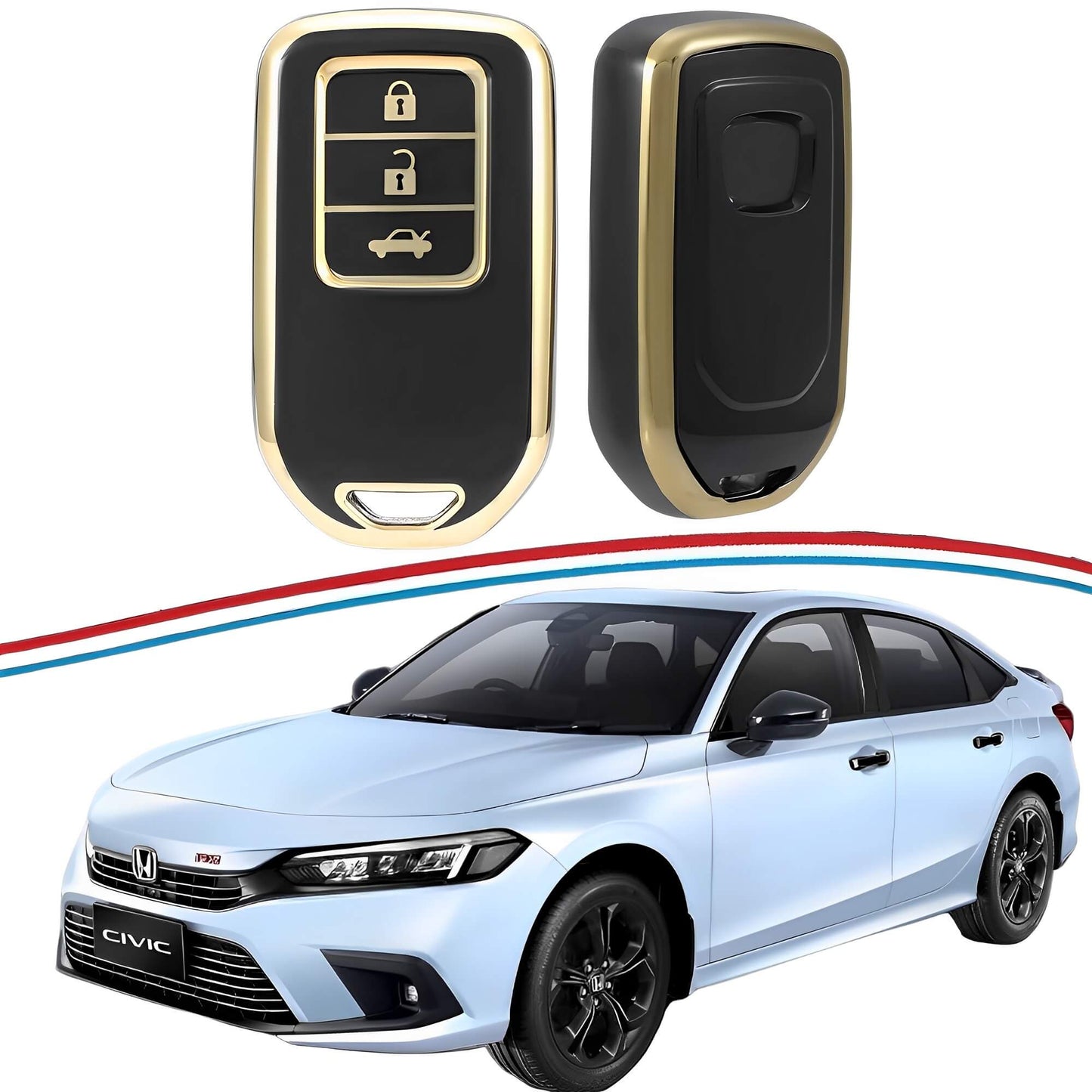 Honda Civic X 2016-2021 - TPU Remote Key Cover