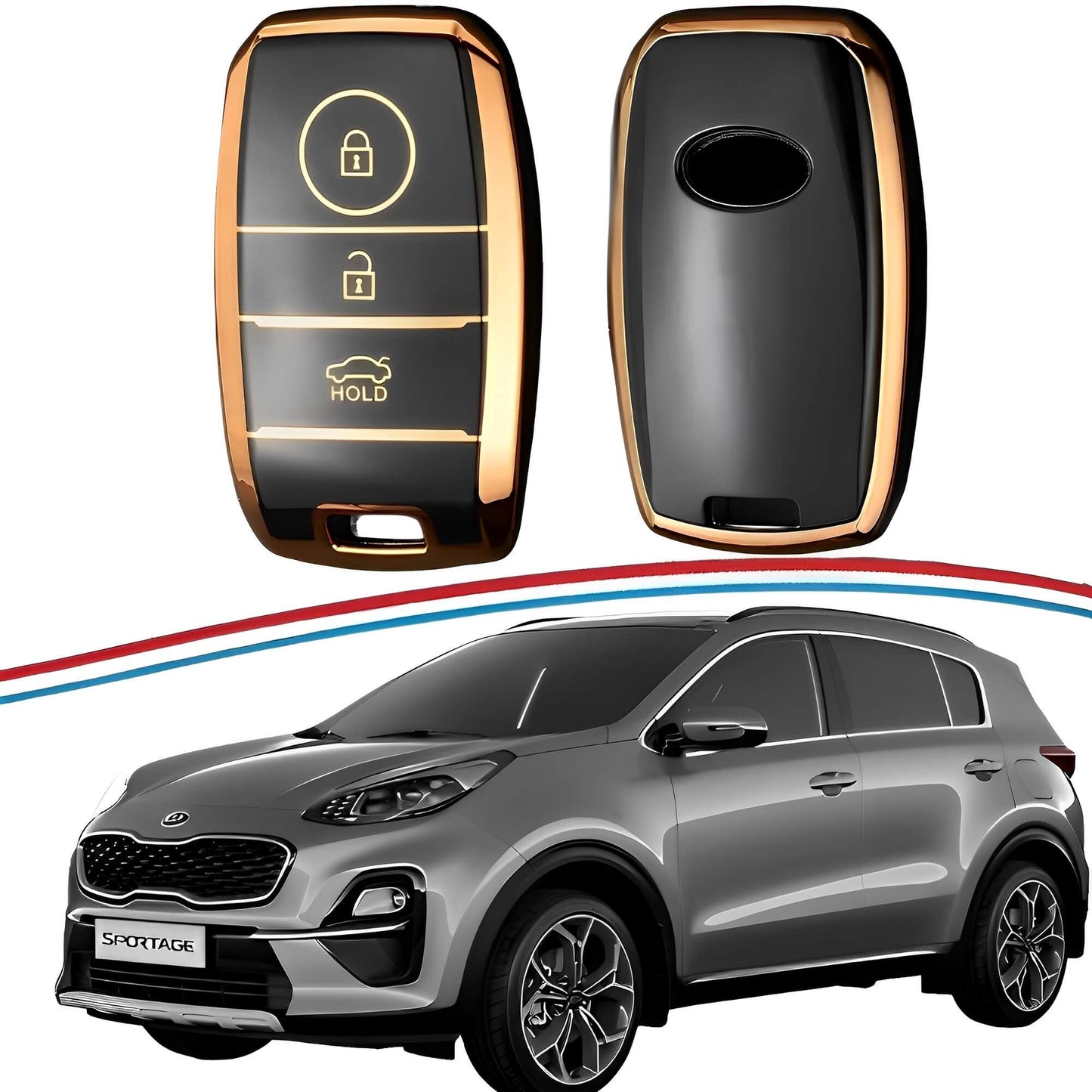 KIA Sportage 2019-2024 - TPU Remote Key Cover