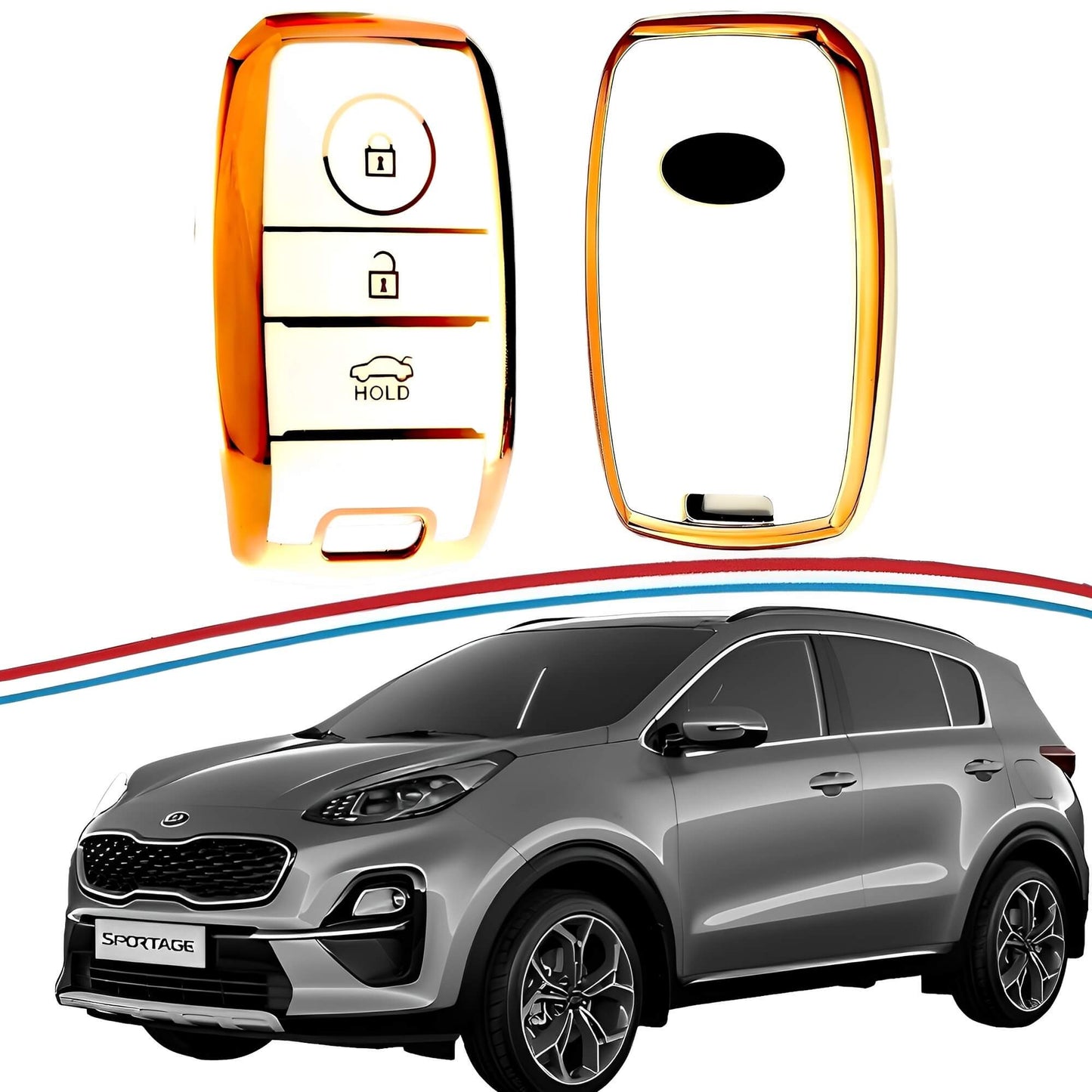 KIA Sportage 2019-2024 - TPU Remote Key Cover