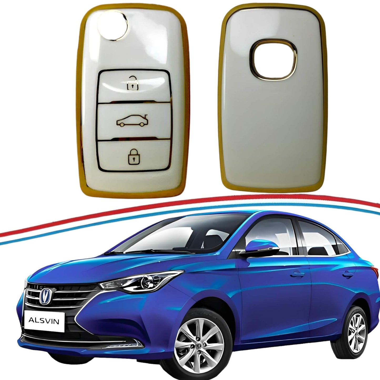 Changan Alsvin 2021-2025 - TPU Remote Key Cover
