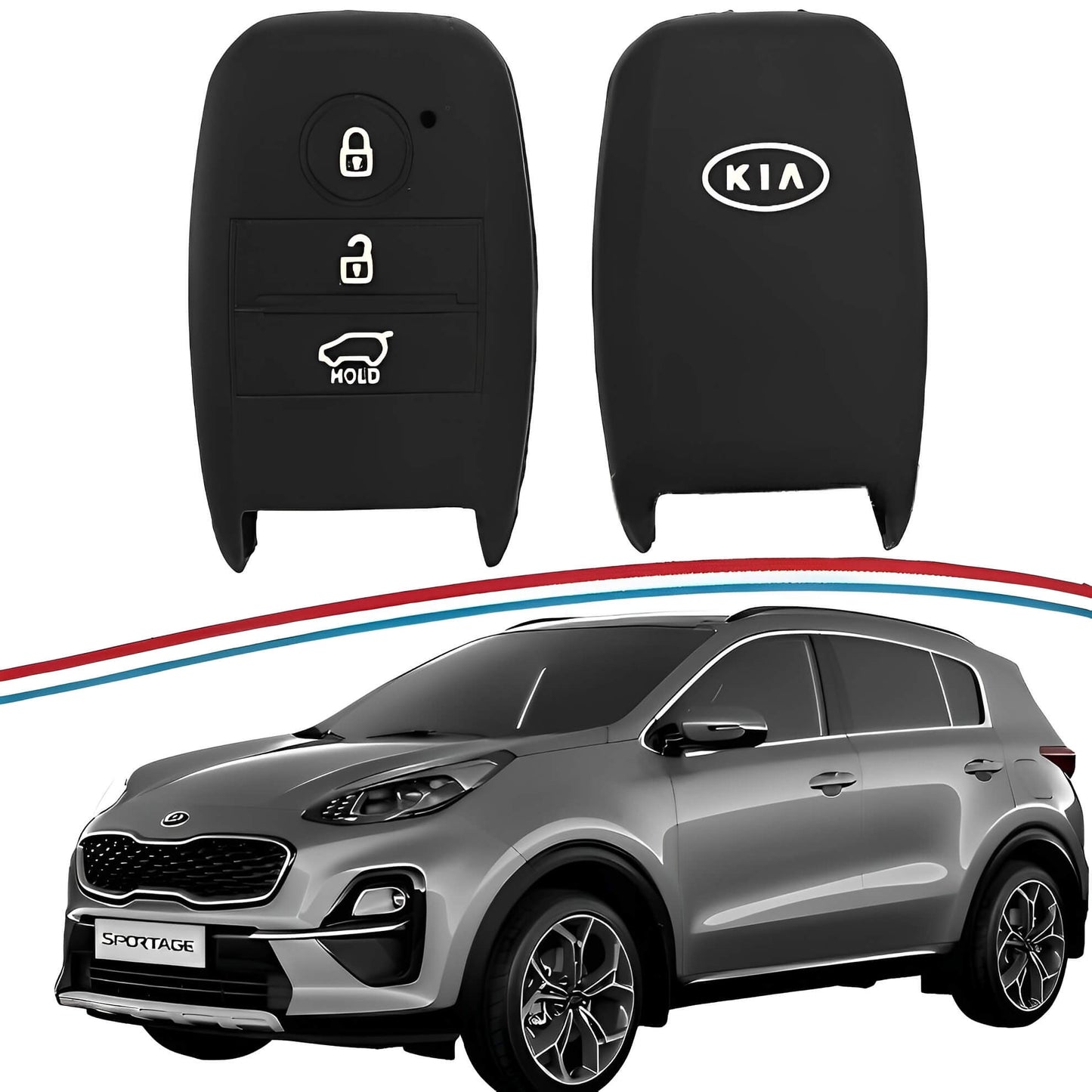 KIA Sportage 2019-2024 - Silicone Key Cover