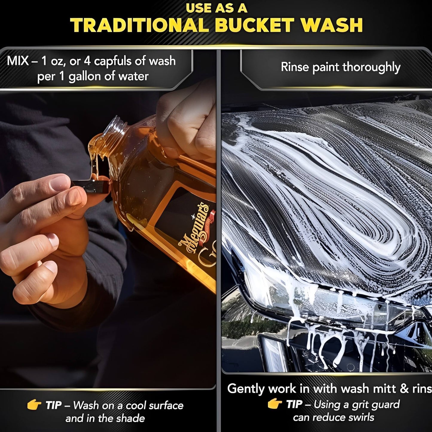 Meguiar’s - Gold Class Car Wash Shampoo & Conditioner - 1.89 Litres