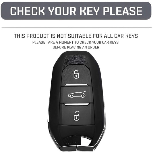 Peugeot 2008 - 2022-2025 - Zinc Alloy Remote Cover