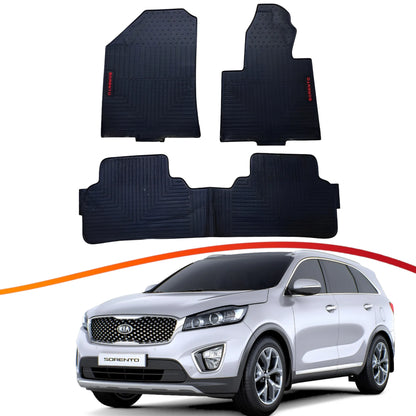 KIA Sorento 7-Seater 2021-2024 - Imported Rubber Mats
