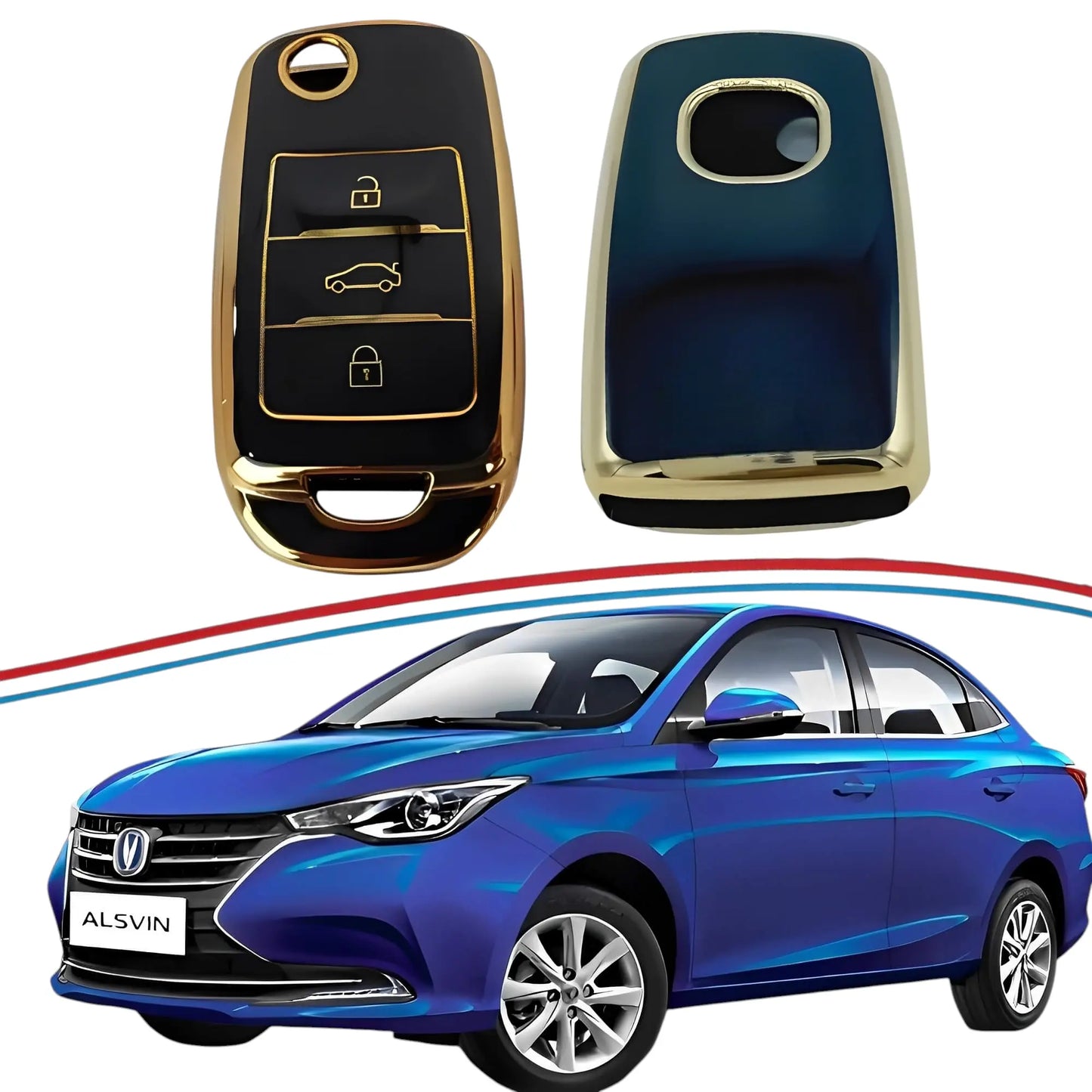 Changan Alsvin 2021-2025 - TPU Remote Key Cover