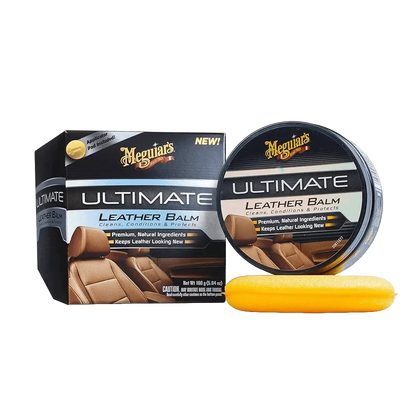 Meguiar's Ultimate Leather Balm Clean, Condition & Protect