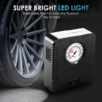 Sogo - Battery Jump Starter With Air Compressor - 6000Mah