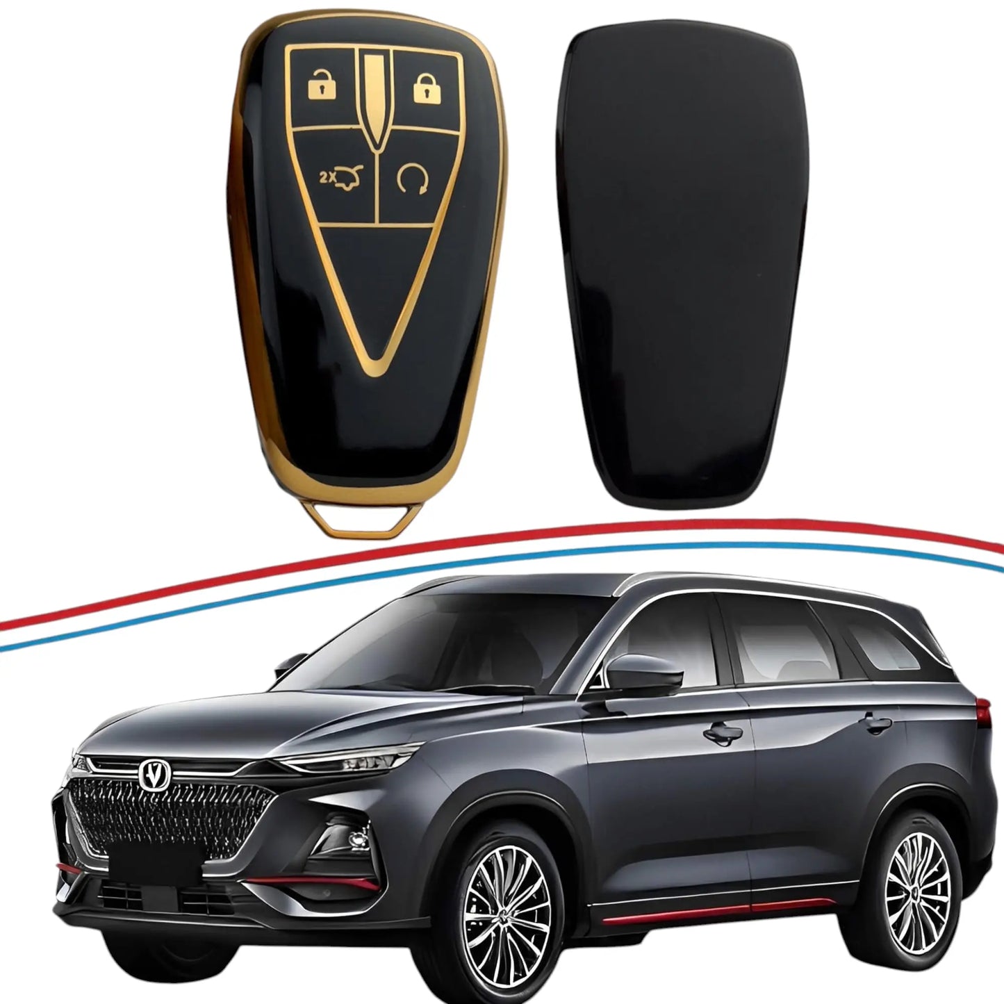 Changan Oshan X7 2022-2025 - TPU Remote Key Cover